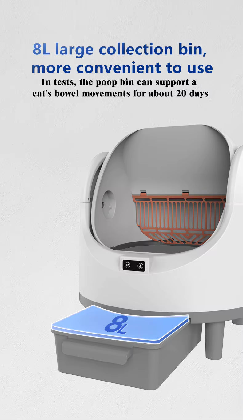 Automatic cat litter box