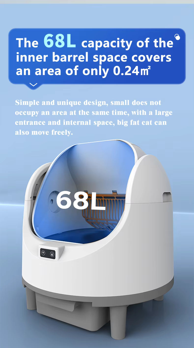 Automatic cat litter box