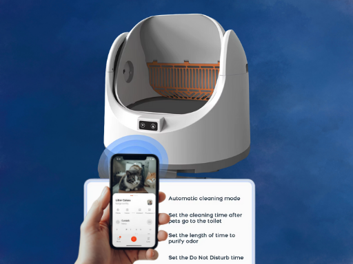 Automatic cat litter box