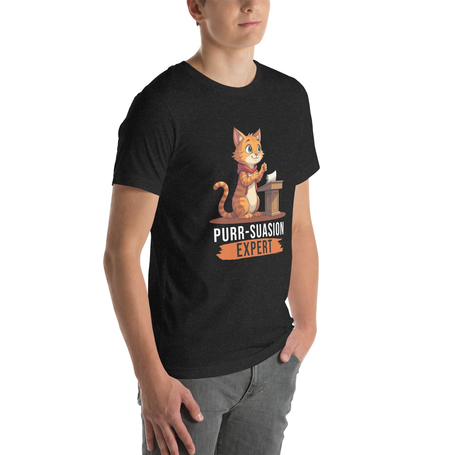 Purr-suasion Unisex t-shirt