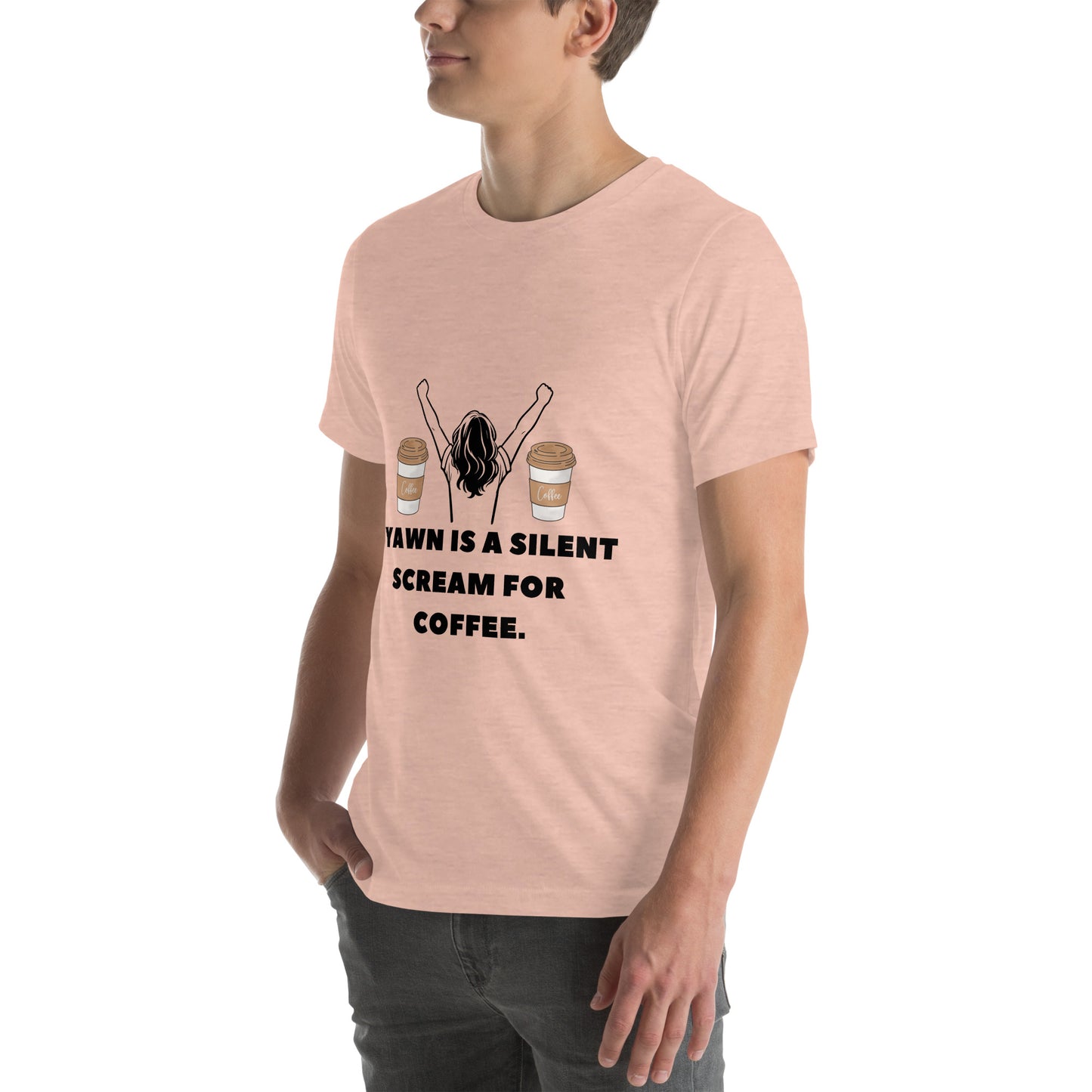 Call your coffee Unisex t-shirt