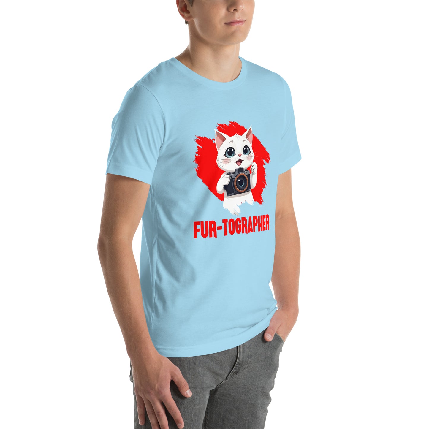 Fur-tographer Unisex t-shirt