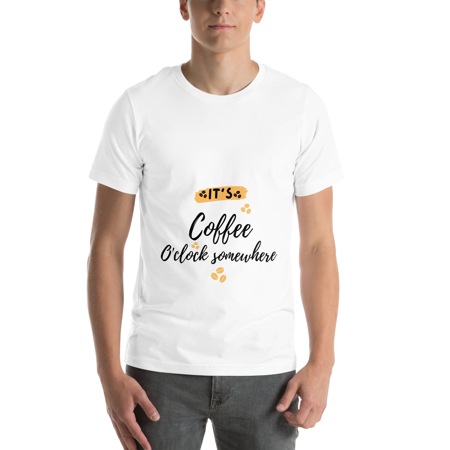 Coffee O'clock Unisex t-shirt