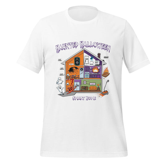 Smart home ghosted Unisex t-shirt