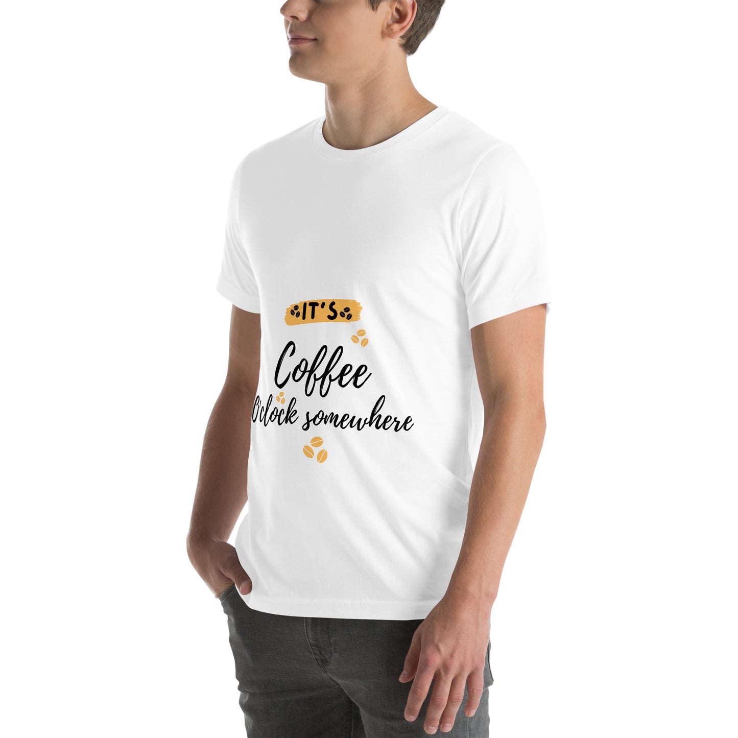 Coffee O'clock Unisex t-shirt