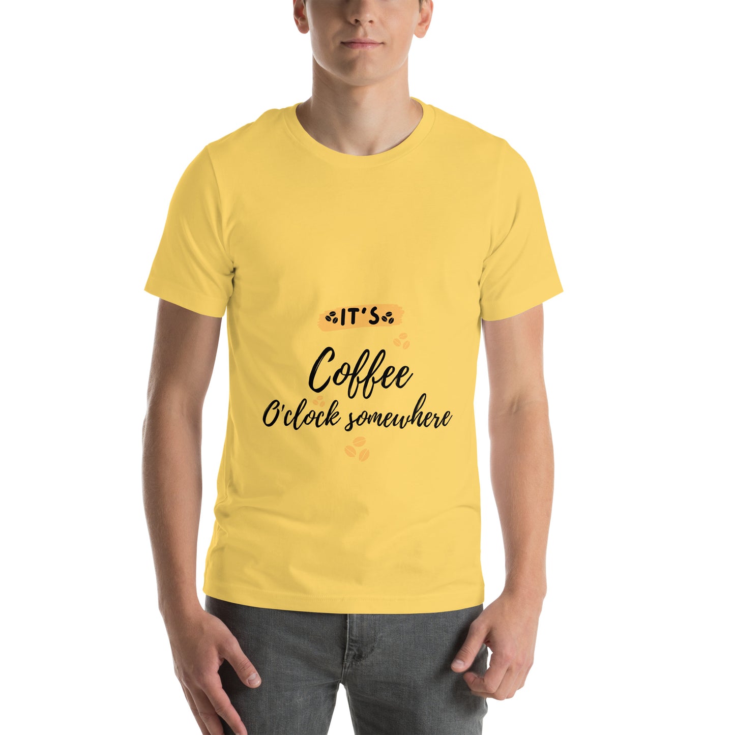 Coffee O'clock Unisex t-shirt