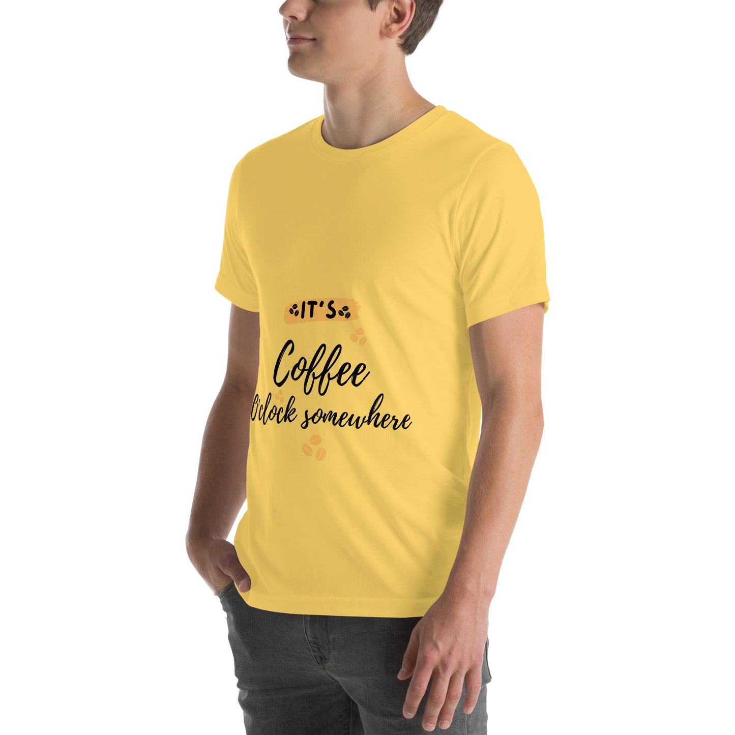 Coffee O'clock Unisex t-shirt