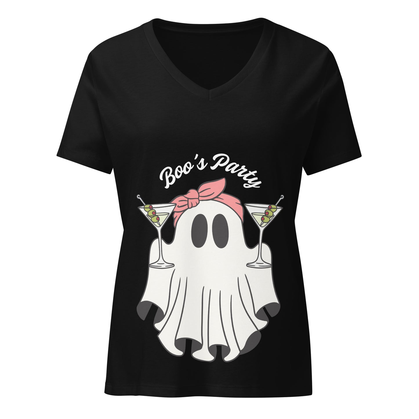 Boo's Party Women’s v-neck t-shirt