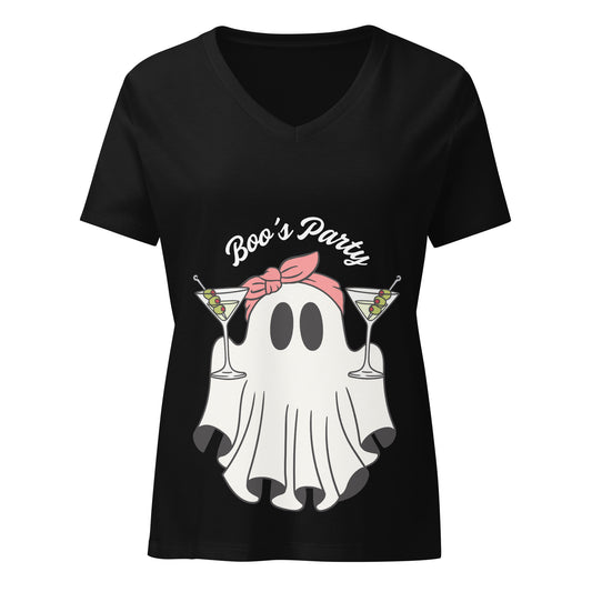 Boo's Party Women’s v-neck t-shirt